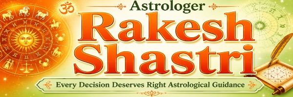 Astrologer Rakesh Shastri :+91-7073335200